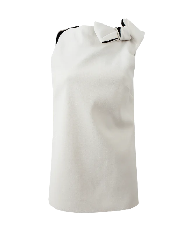 Bow Neck Top Cool Women's Skate