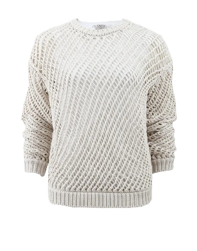 Tubular Cotton Pullover