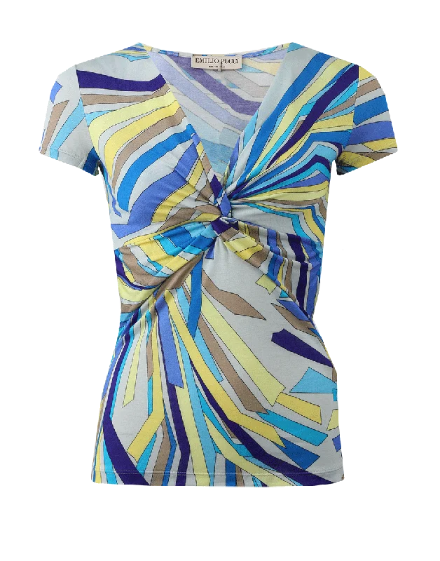 Zadig Twist Front T-Shirt Confident Women's High - fashion