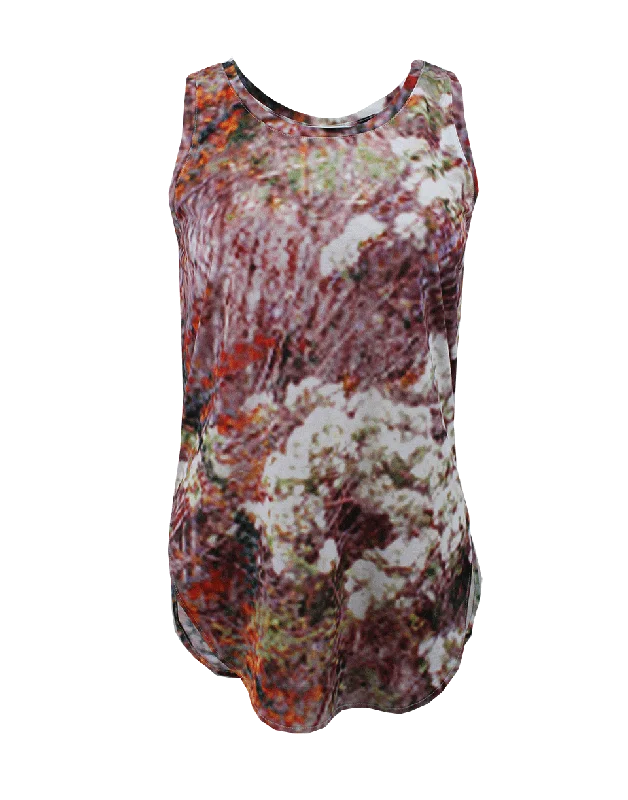 Printed Tank Artistic Women's Hand - painted