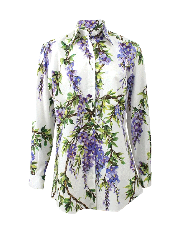 Wisteria Blouse Elegant Women's Formal 