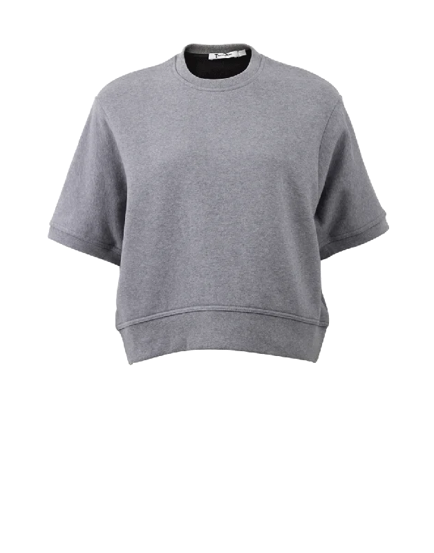 Crewneck Fleece Top British Gentlewoman Style