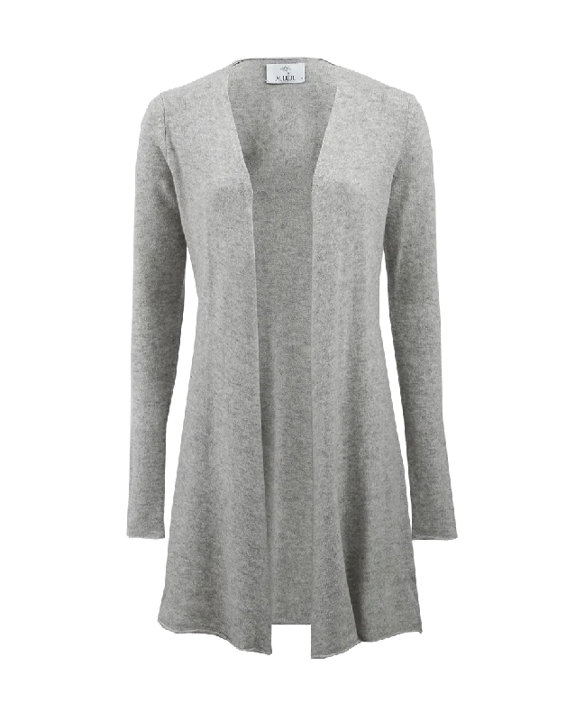 Long Open Drape Cardigan Tough Women's Military - inspired