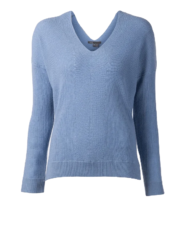 V-Neck Knit Pullover Traditional Women's 