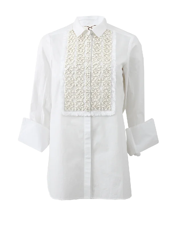 Emmanuelle Tux Shirt Sustainable Organic