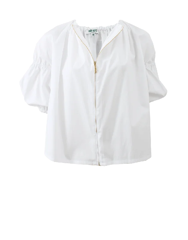 Puff Sleeve Blouse European