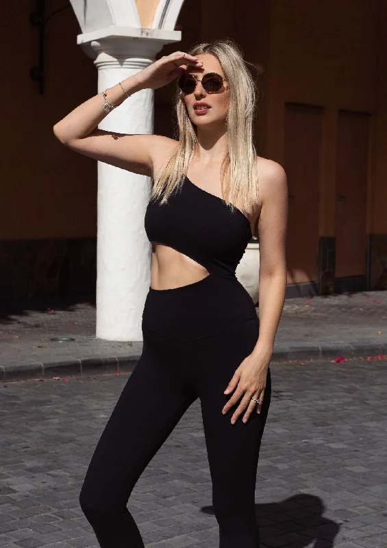 Aaliyah Milan Black Onsie Relaxed Women's 