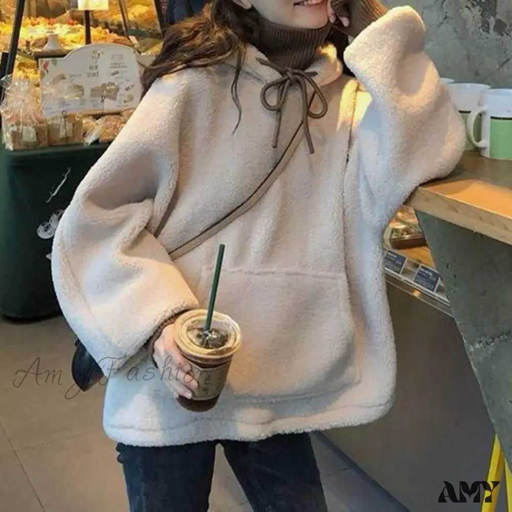 Solid Color Loose Cozy Comfortable Trendy Stylish Chic Hoodies Australian Beach