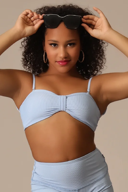 Luminous Bralette - Sky Preppy Women's College