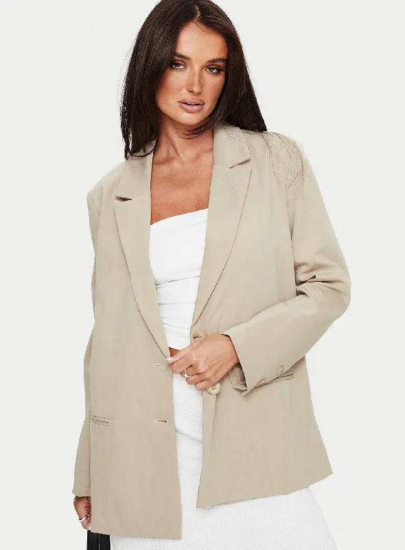 Archer Blazer Taupe