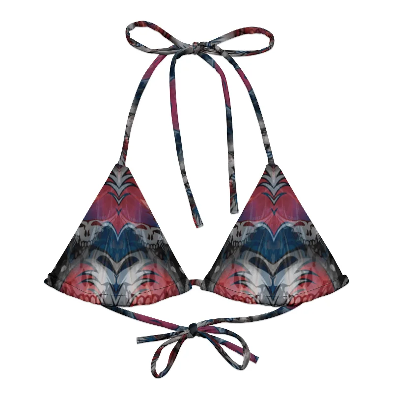 Melt Your Face Bikini Top Stylish Women's Neon