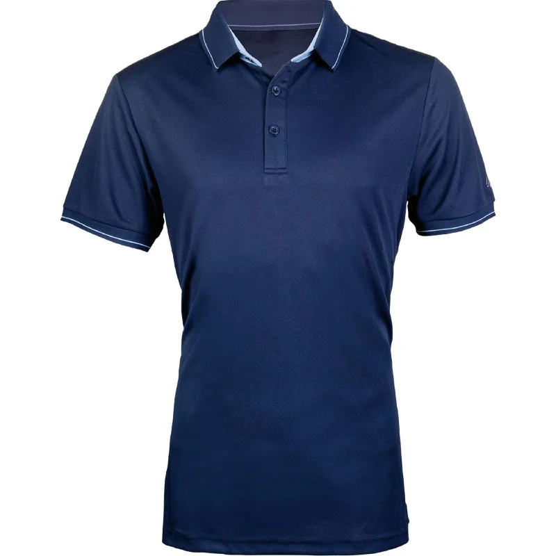 HKM Polo Classico Hommes Bleu Foncé