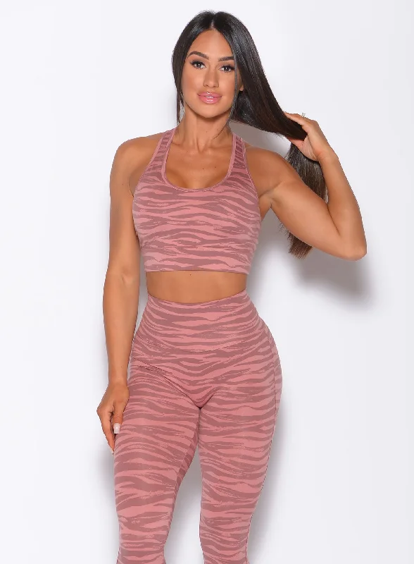Rival Sports Bra Cashmere