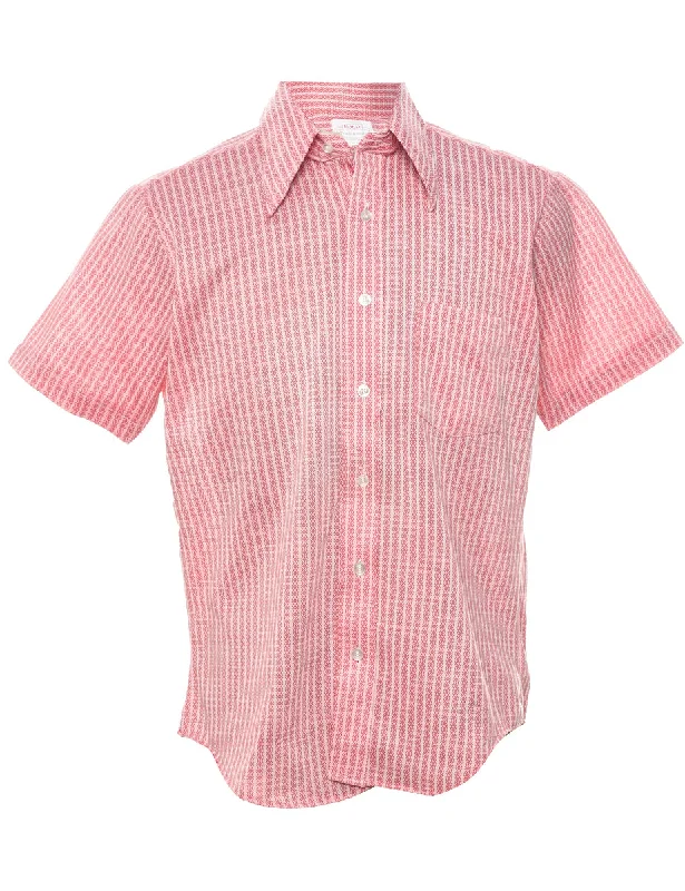 1970s Geometric Pattern Shirt - L Refined Women's 
