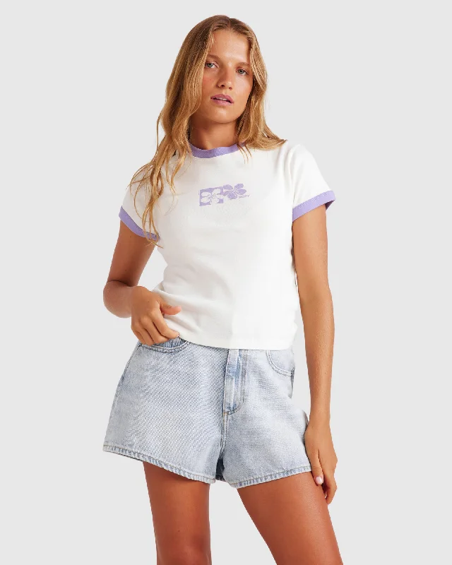 Womens Paradise Baby Tee Edgy Women's Punk