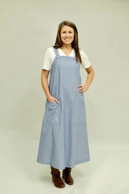 Folkwear Basics Pinafore Dress Cashmere