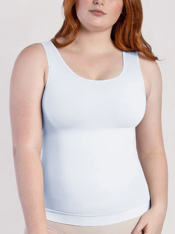 Curveez® Essential Square Neck Control Tank Unique Women's Upcycled