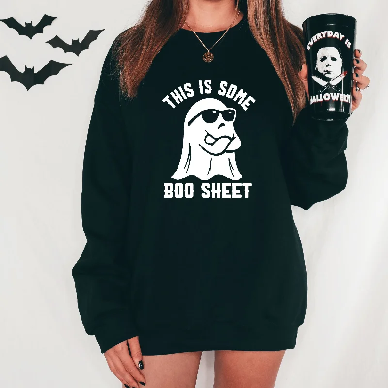 Funny Ghost Hoodie Spooky Halloween Sweatshirt *UNISEX FIT* Bold Women's Animal Print Funny Ghost Hoodie Spooky Halloween Sweatshirt *UNISEX FIT* Bold Women's Animal Print
