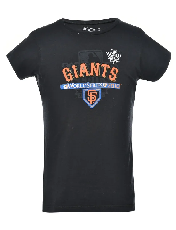 2000s Giants Baseball Sports T-shirt - S French