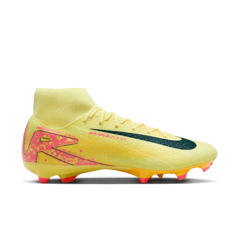Nike Mercurial Superfly 10 Academy "Kylian Mbappé" FG (Youth)- LT Orange/Armory Navy Casual Women's Loose - fitting