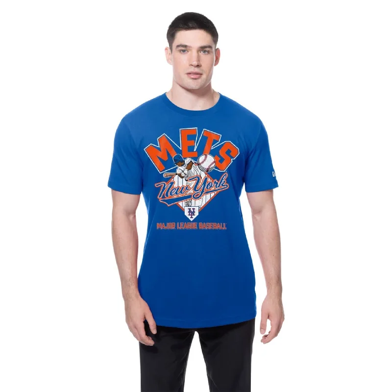 New York Mets MLB Batting Practice Blue T-Shirt