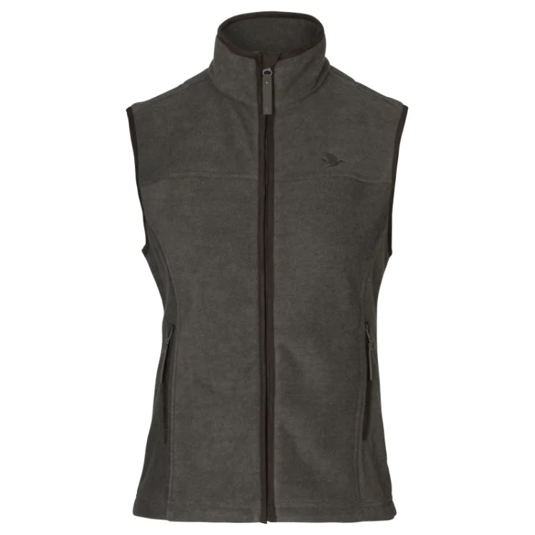 Seeland Ladies Woodcock Ivy Fleece Waistcoat - Dark Grey Melange Compression