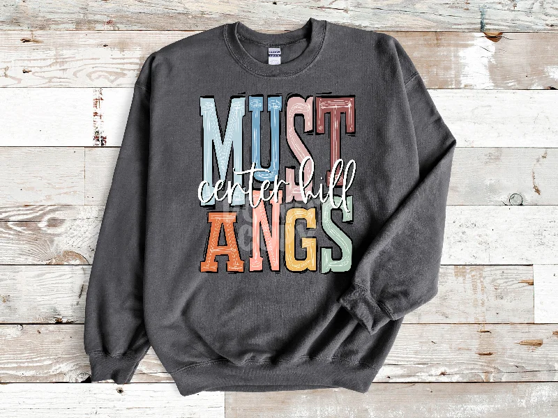 Mustangs - Center Hill Boho Sweatshirt Sharp Women's Italian