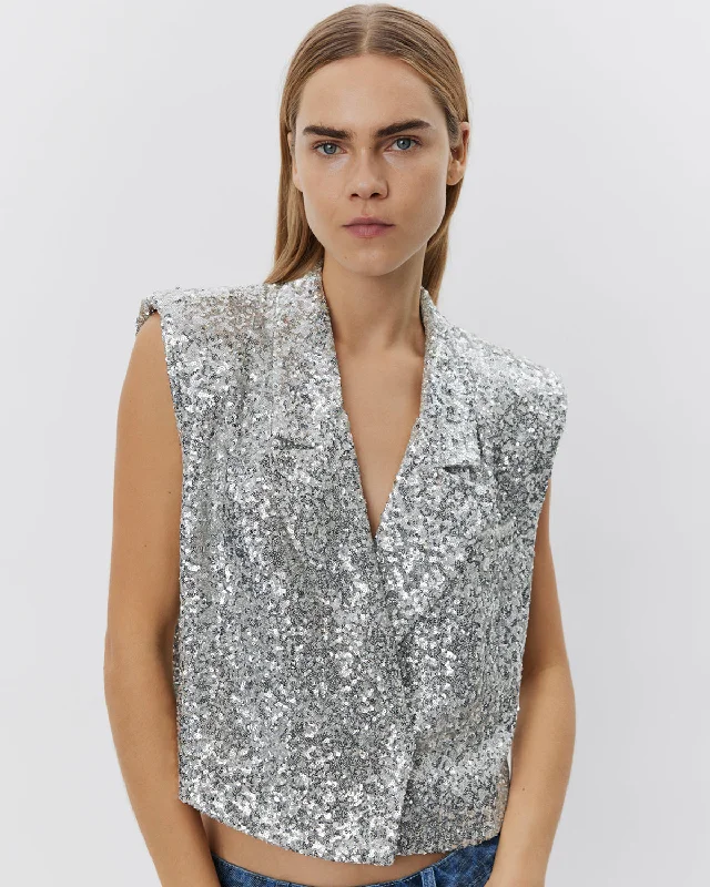 LINKASW VEST - Silver