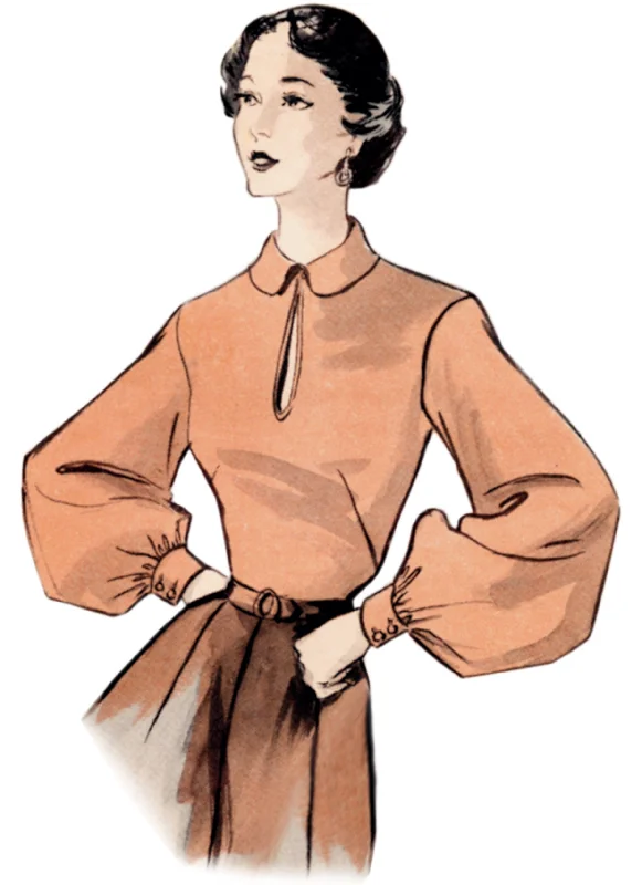 Butterick Vintage Sleeves B7017 Sustainable Organic