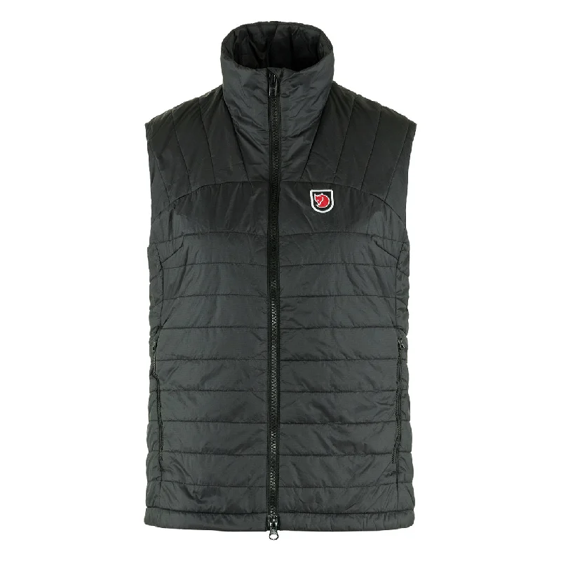 Fjallraven Womens Expedition X-Latt Vest Black Bold Women's Animal Print