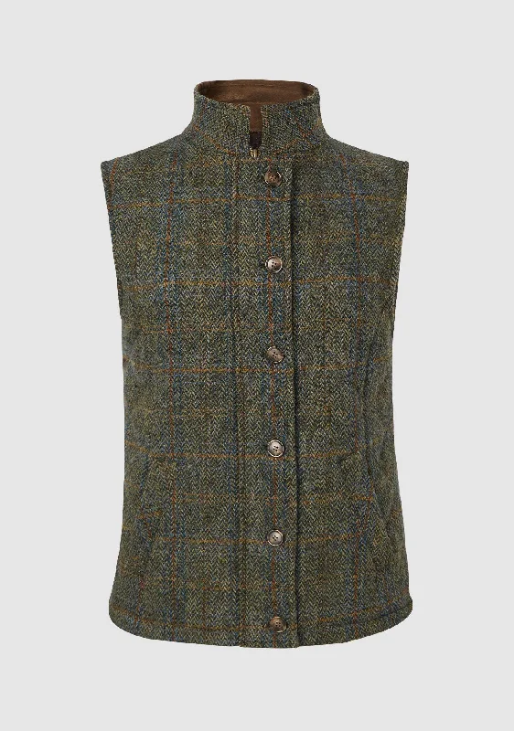 Andi Ladies Gilet - Green Multi Sharp Women's Italian