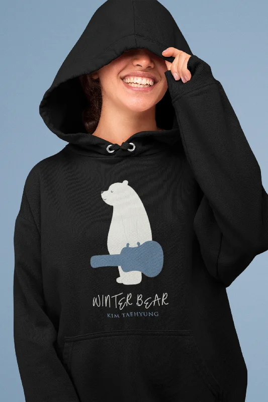 Winter Bear- Kim Taehyung : BTS - WINTER HOODIES Bold Women's Statement