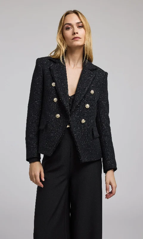 Eliza Tweed Blazer Dynamic Women's High - energy