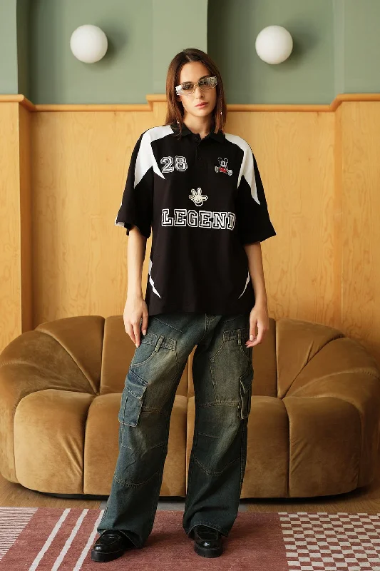 Mickey Legacy Polo Jersey Feminine Women's Style 