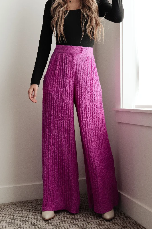 Totally Crazy Still Wide Leg Pants Feminine Women's Soft 