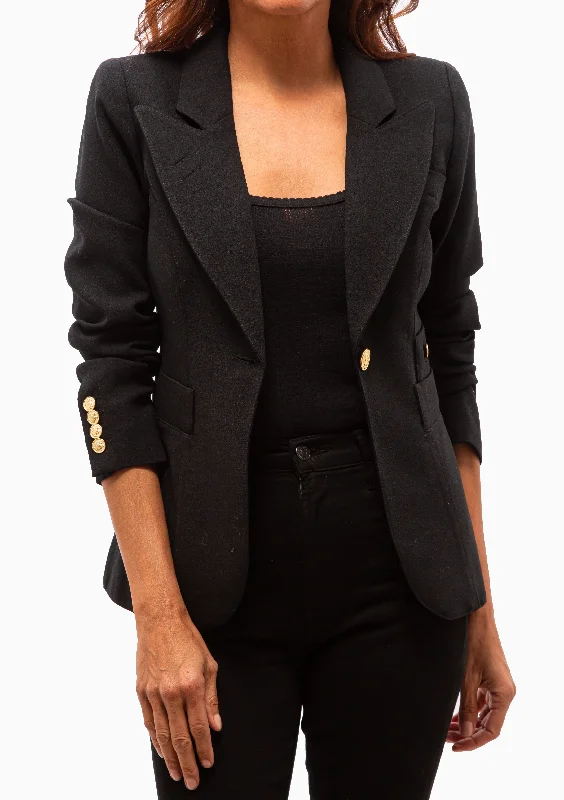 Classic Duchess Blazer | Black