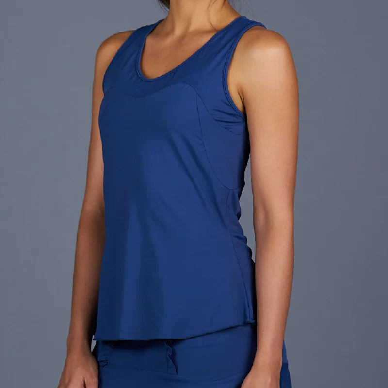 NY Square Tank Top (Navy) Country