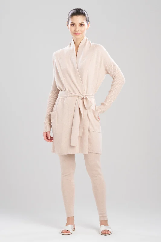 Indulge Rib Cardigan Luxurious Women's High -  end