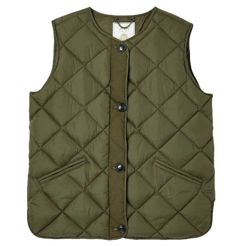 Joules Ladies Radley Diamond Quilt Gilet Country