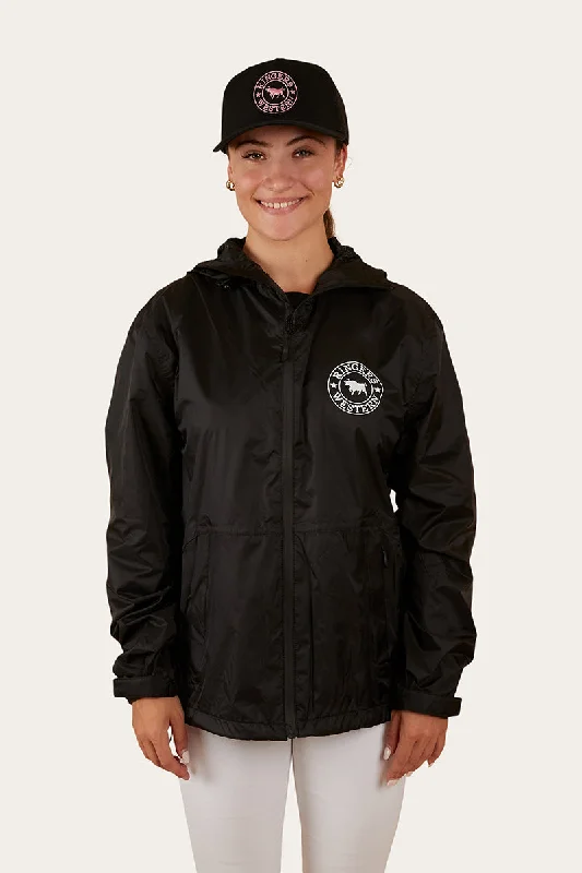 Signature Bull Womens Spray Jacket - Black garde