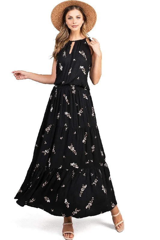 Eternal Floral Maxi Dress Business