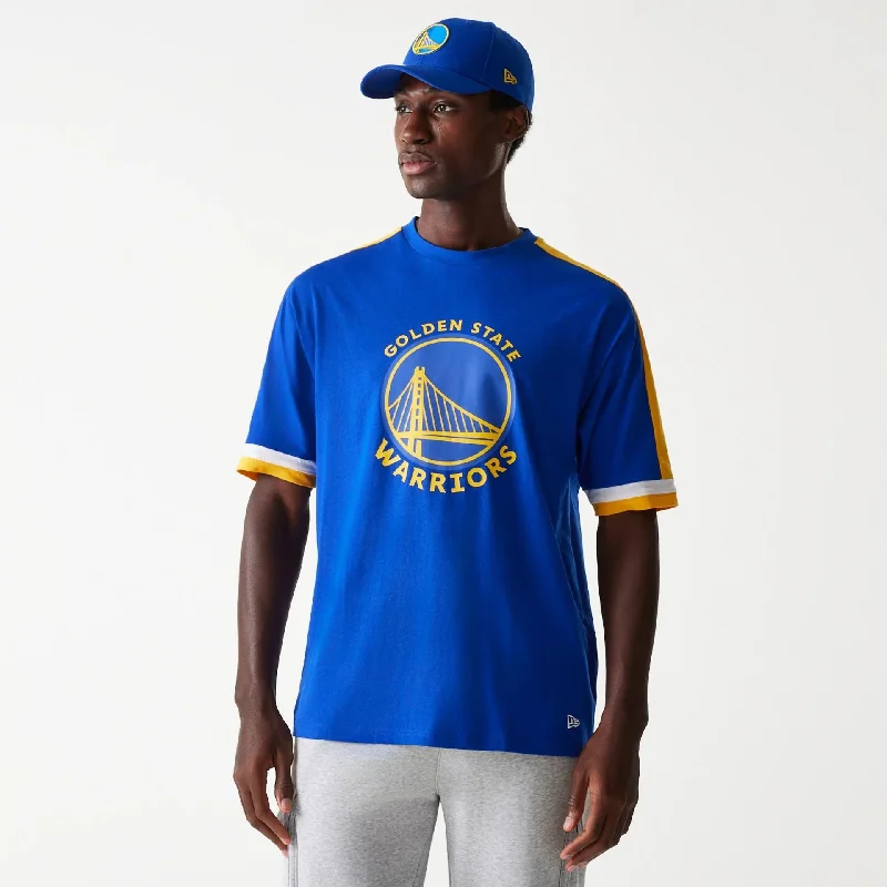 Golden State Warriors NBA Panel Blue Oversized T-Shirt