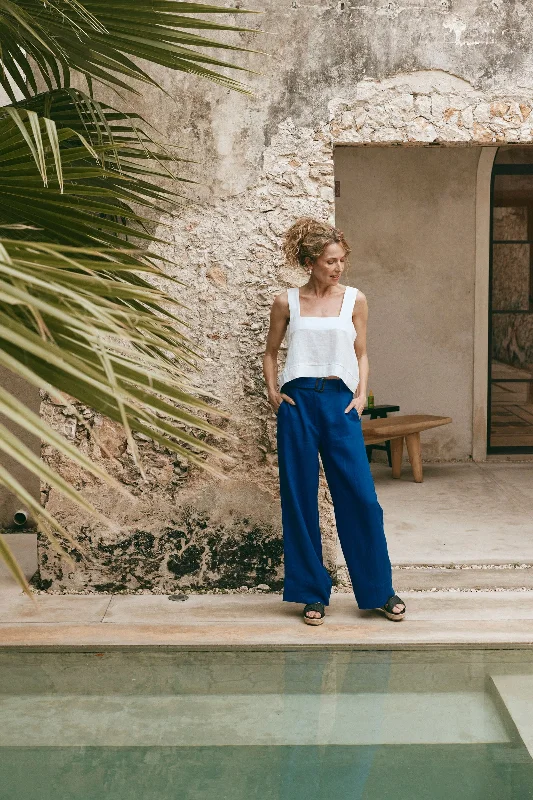 Halcyon Pant - Cobalt Sharp Women's Italian