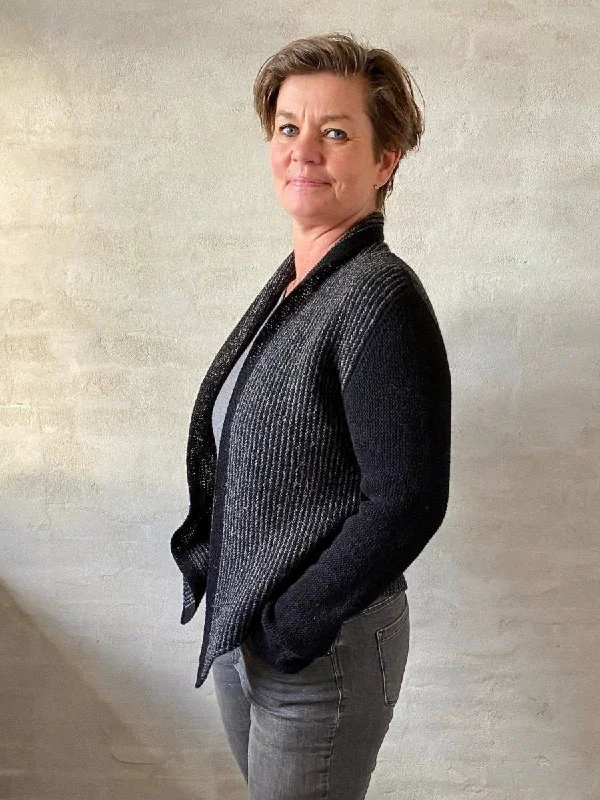 Solo jacket by Hanne Falkenberg, knitting pattern Business