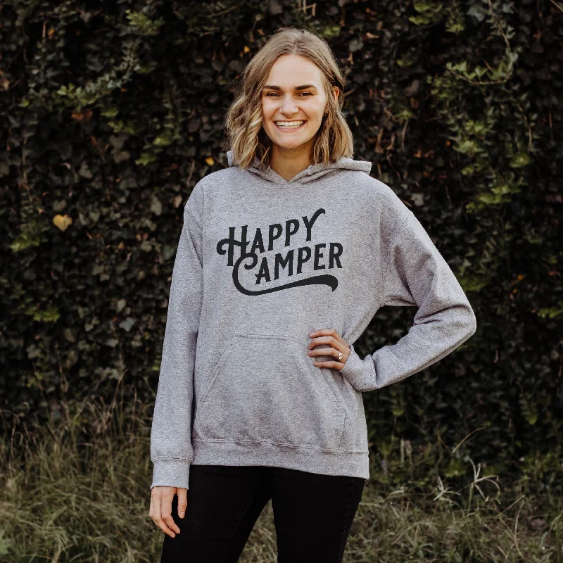 Happy Camper Hoodie Camping Sweatshirt for Men and Women *UNISEX FIT*