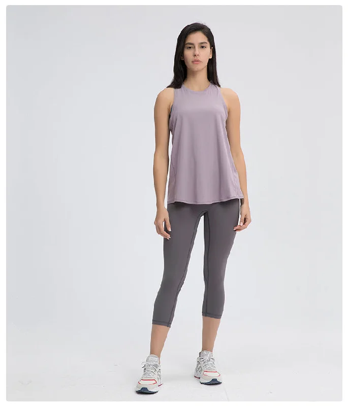 Purple Haze Tie Back Tank Top garde