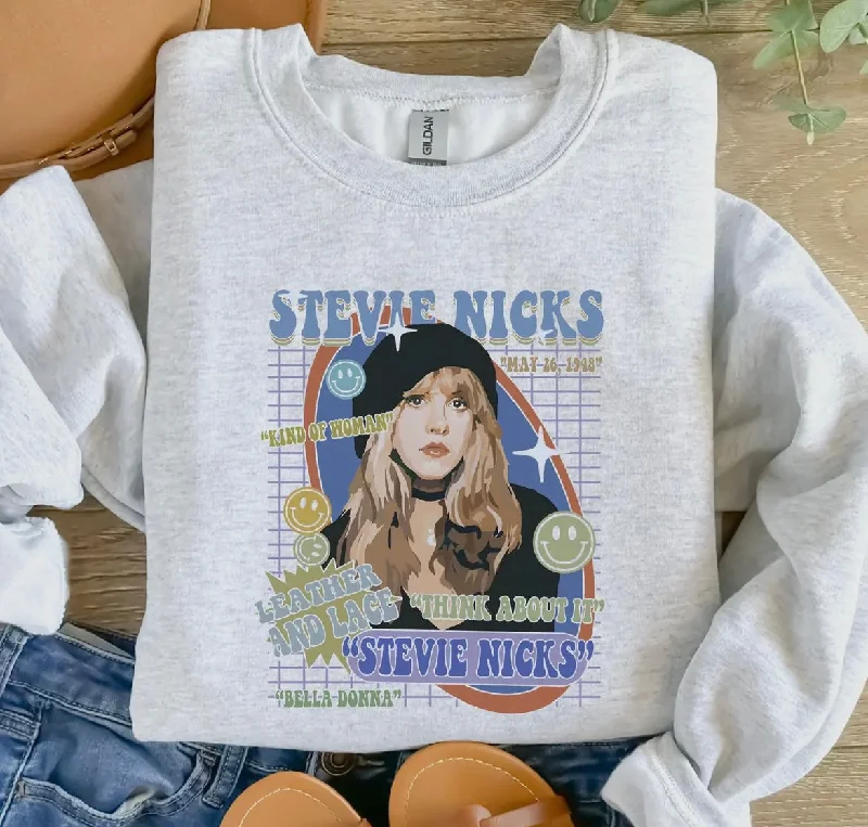 Groovy Stevie Graphic Crewneck- Online Exclusive