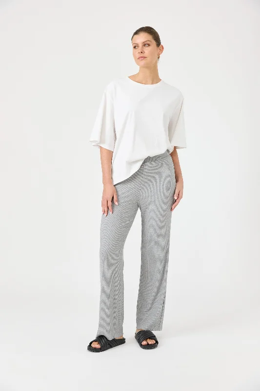 Studio Jersey Pant - Gray Sharp Women's Italian