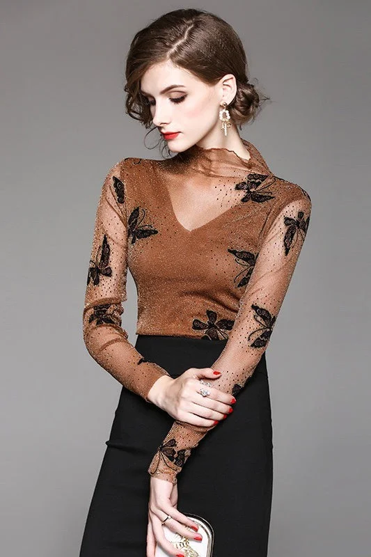 Butterfly Mesh Top Compression