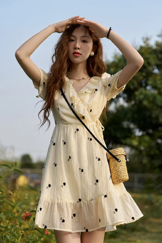 A-line Midi Dress for Women Practical Women's Multi - 